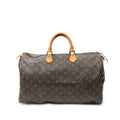 Louis Vuitton Speedy Brown Monogram Canvas Handbag