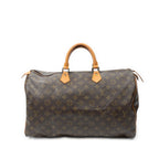 Louis Vuitton Speedy Brown Monogram Canvas Handbag