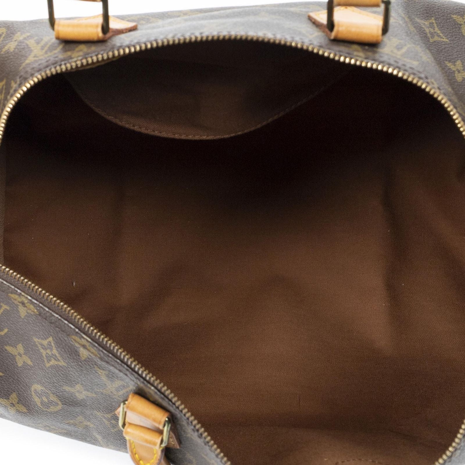Louis Vuitton Speedy Brown Monogram Canvas Handbag — view 9