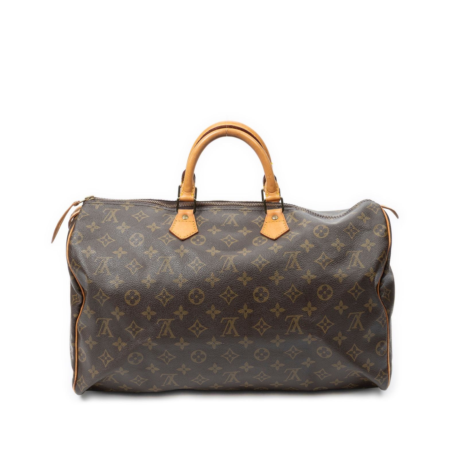 Louis Vuitton Speedy Brown Monogram Canvas Handbag — view 5