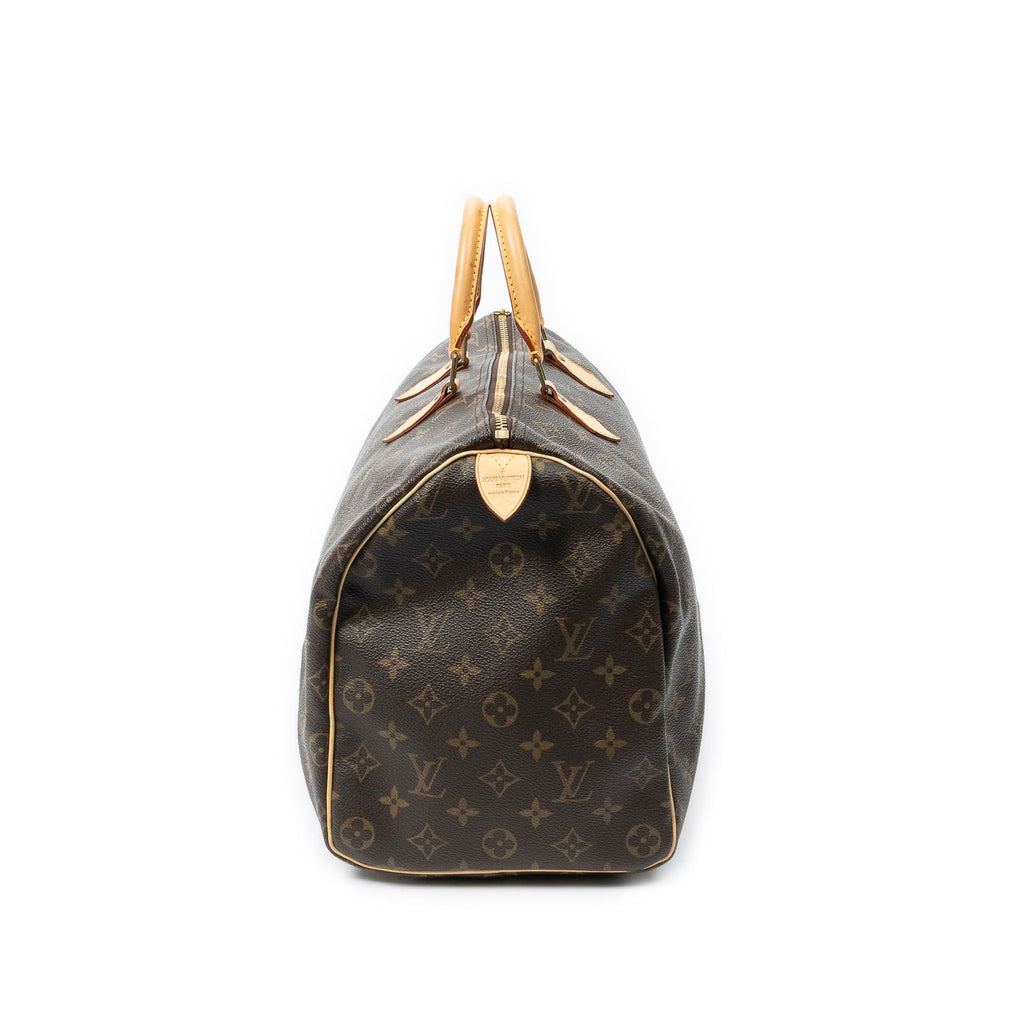 Louis Vuitton Speedy Brown Monogram Canvas Handbag — view 4