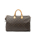 Louis Vuitton Speedy Brown Monogram Canvas Handbag — view 5