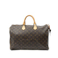 Louis Vuitton Speedy Brown Monogram Canvas Handbag