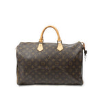 Louis Vuitton Speedy Brown Monogram Canvas Handbag