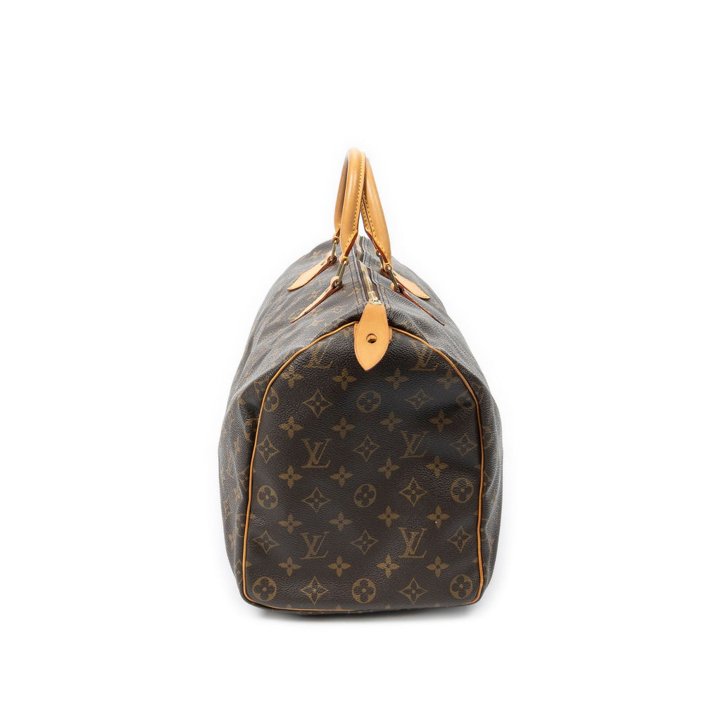 Louis Vuitton Speedy Brown Monogram Canvas Handbag — view 3
