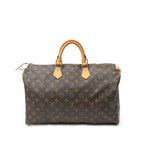 Louis Vuitton Speedy Brown Monogram Canvas Handbag — view 5