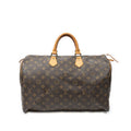 Louis Vuitton Speedy Brown Monogram Canvas Handbag