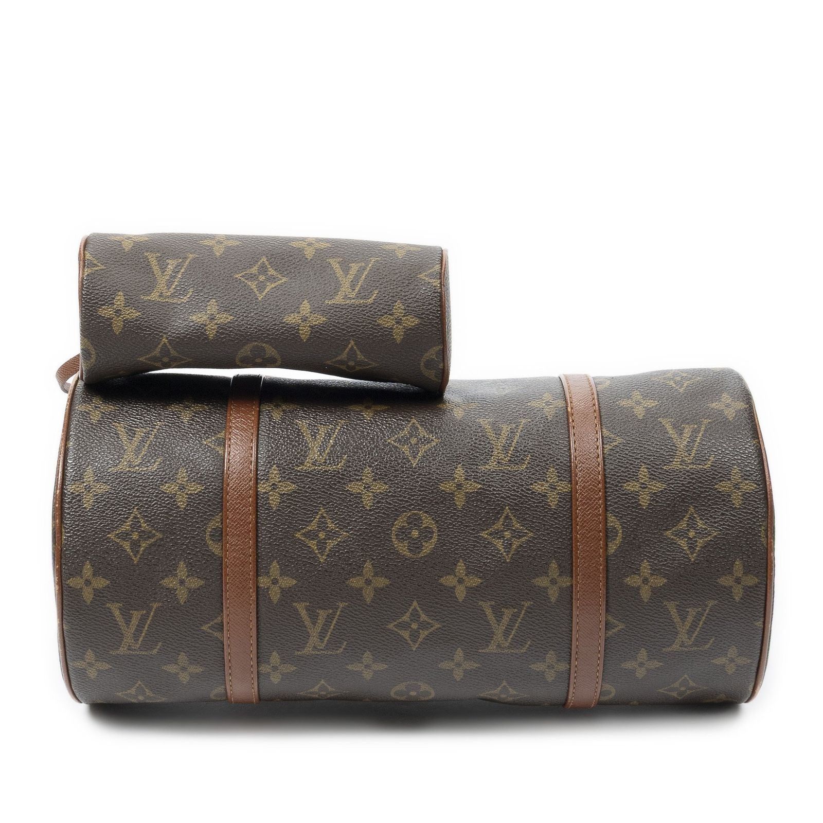 Louis Vuitton Papillon Brown Monogram Canvas Handbag — view 6