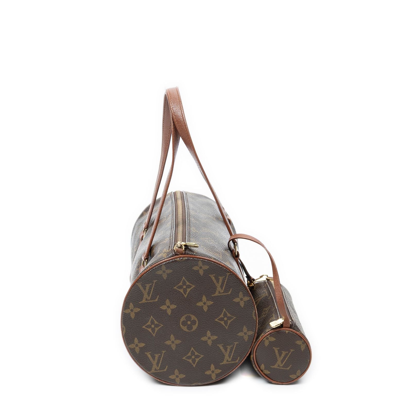 Louis Vuitton Papillon Brown Monogram Canvas Handbag — view 4