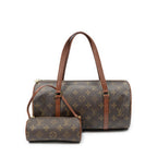 Louis Vuitton Papillon Brown Monogram Canvas Handbag