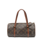 Louis Vuitton Papillon Brown Monogram Canvas Handbag — view 5