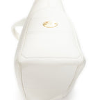 Celine Boogie Bag White Gray Calfskin Leather — view 8
