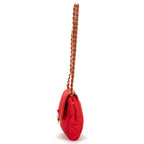 Prada Tessuto Crossbody Red Matelasse Nylon Canvas — view 3