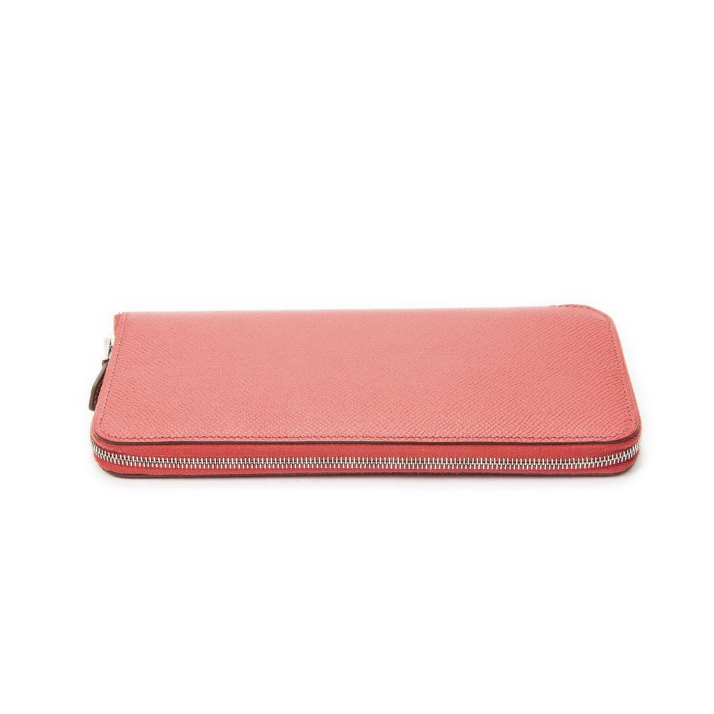Hermes Azap Silk'in Classique Long Walletbougainvillier Epsom Leather — view 3