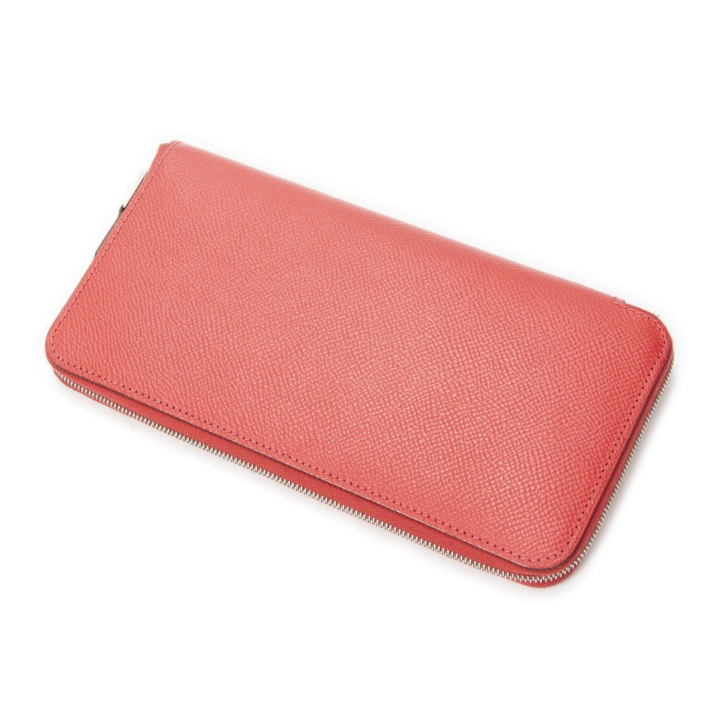 Hermes Azap Silk'in Classique Long Walletbougainvillier Epsom Leather — view 2