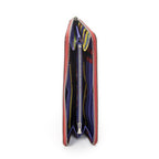 Hermes Azap Silk'in Classique Long Walletbougainvillier Epsom Leather — view 4
