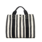 Hermes Cannes Black White Toile Ash Shoulder — view 5
