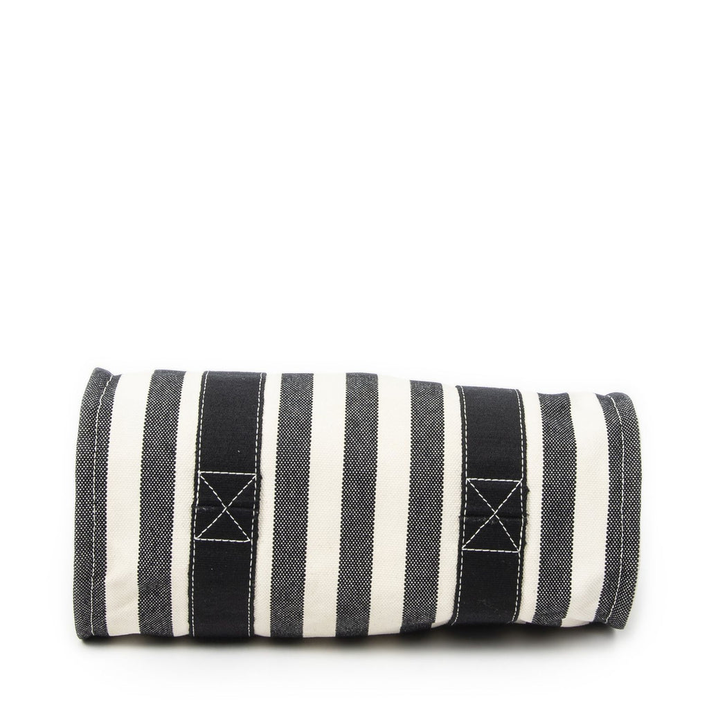 Hermes Cannes Black White Toile Ash Shoulder — view 6