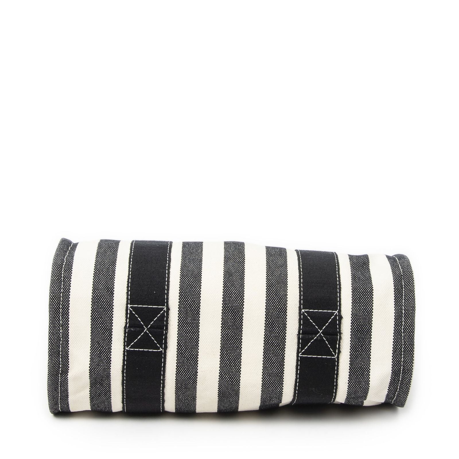 Hermes Cannes Black White Toile Ash Shoulder — view 6