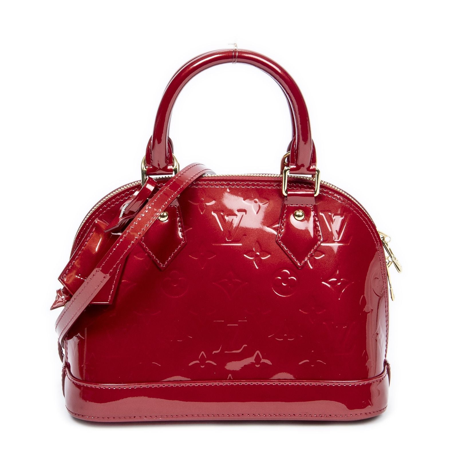 Louis Vuitton Alma Indian Rose Monogram Vernis Handbag