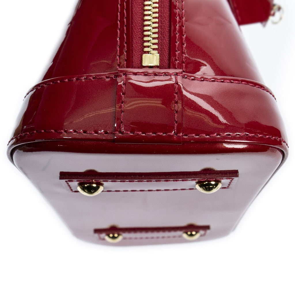 Louis Vuitton Alma Indian Rose Monogram Vernis Handbag — view 8