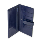 Hermes Bearn Wallet Blue Electric Box Leather — view 4