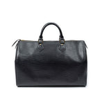 Louis Vuitton Speedy Black Epi Handbag — view 5