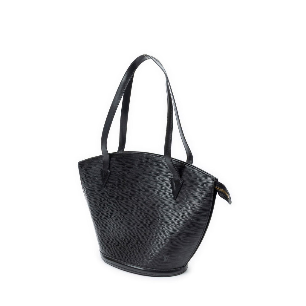 Louis Vuitton Saint Jacques Shoppingblack Epi Messenger — view 2