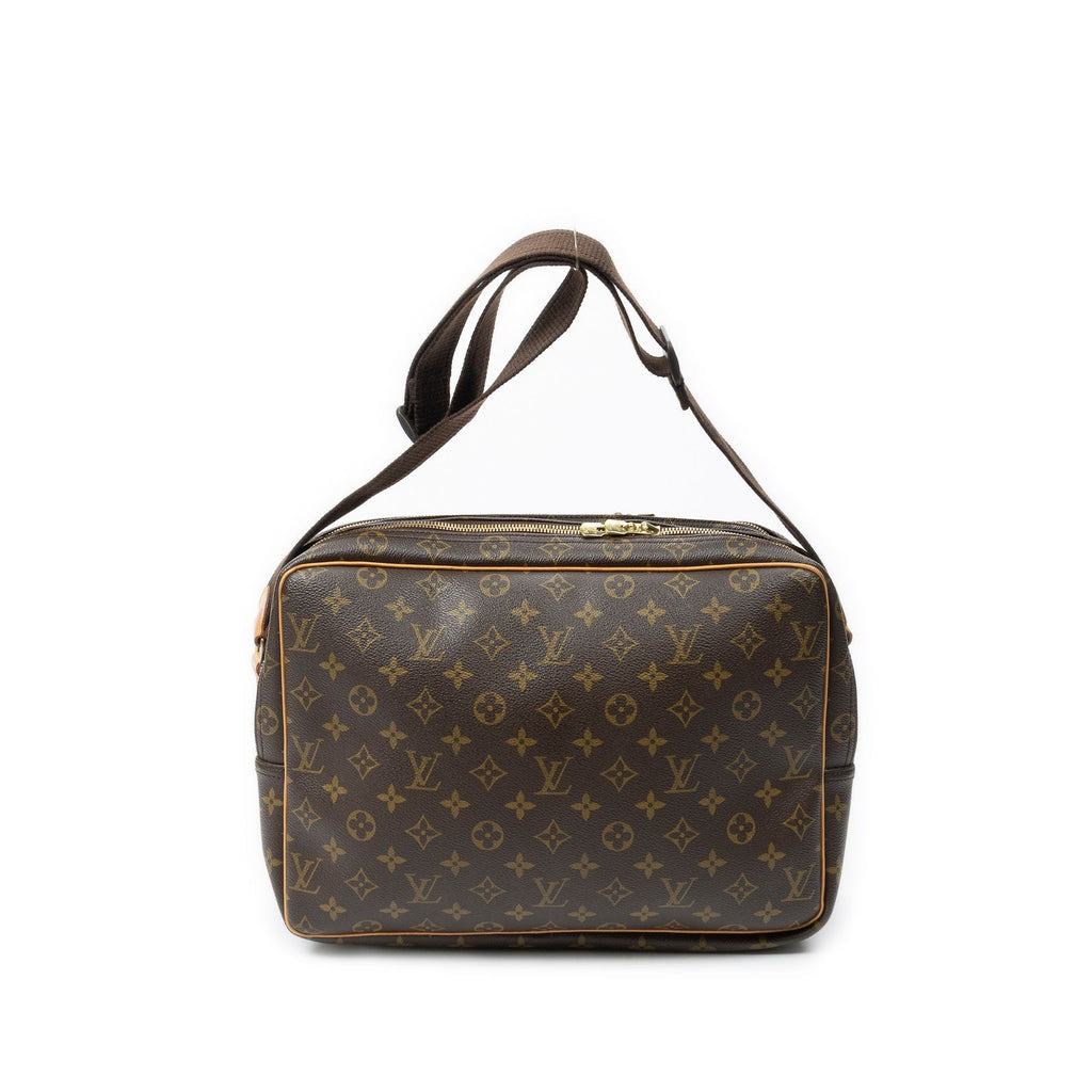 Louis Vuitton Reporter Brown Monogram Canvas Messenger — view 5
