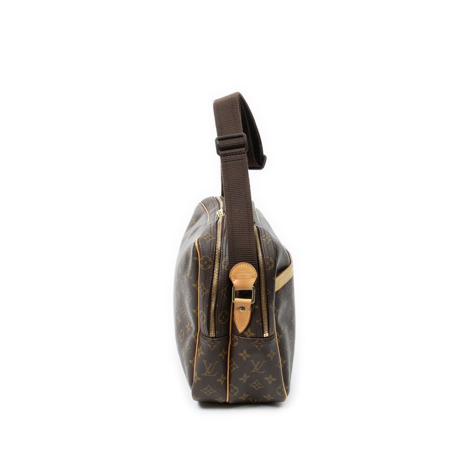 Louis Vuitton Reporter Brown Monogram Canvas Messenger — view 4