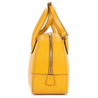 Gucci Bamboo Top Handle Yellow Diamante Canvas — view 4