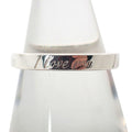 Tiffany & Co 925 Notes I Love You Narrow 6 Ring