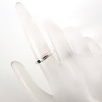 Tiffany & Co 925 Notes I Love You Narrow 6 Ring — view 3