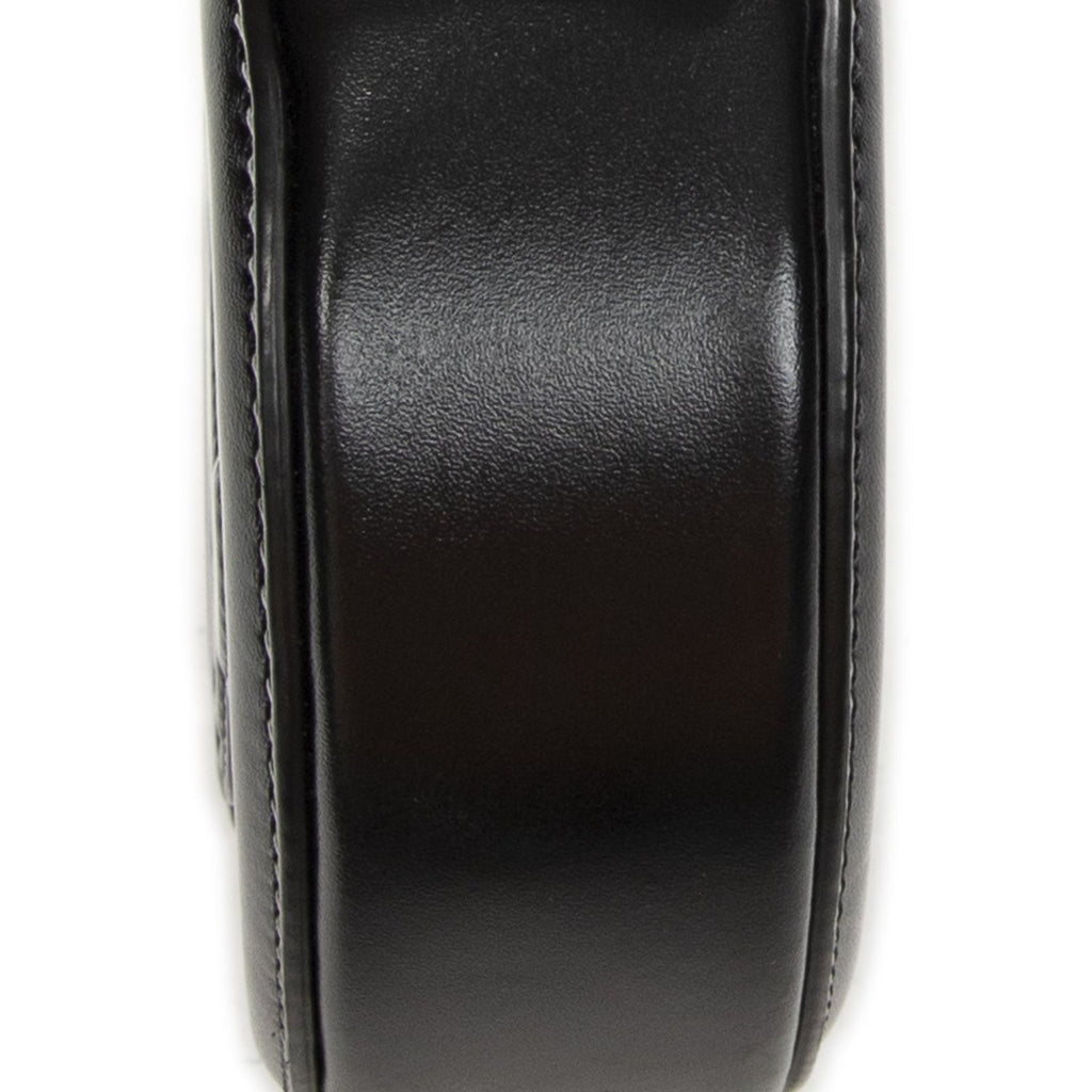 Celine Triomphe Oval Crossbody Black Calfskin Leather — view 8