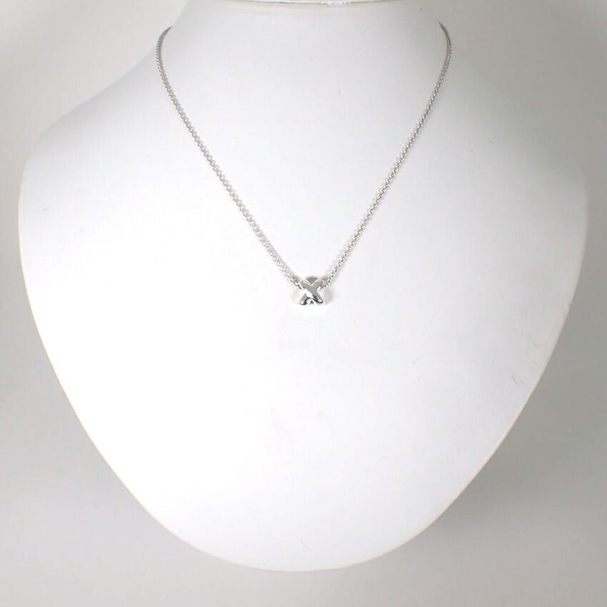 Tiffany & Co 925 Cross Stitch Pendant — view 2
