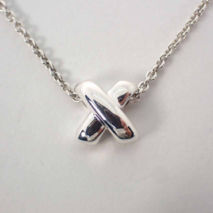 Tiffany & Co 925 Cross Stitch Pendant — view 8