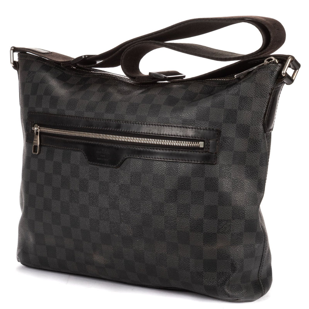Louis Vuitton Mick Black Gray Damier Graphite Messenger — view 2