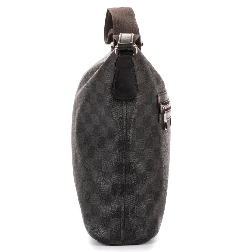 Louis Vuitton Mick Black Gray Damier Graphite Messenger — view 4