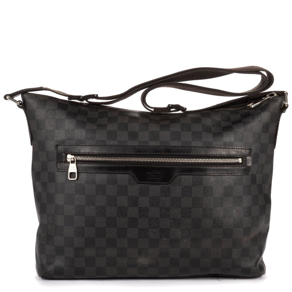 Louis Vuitton Mick Black Gray Damier Graphite Messenger