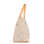 Louis Vuitton Saleya Ivory Damier Azur Messenger — view 3