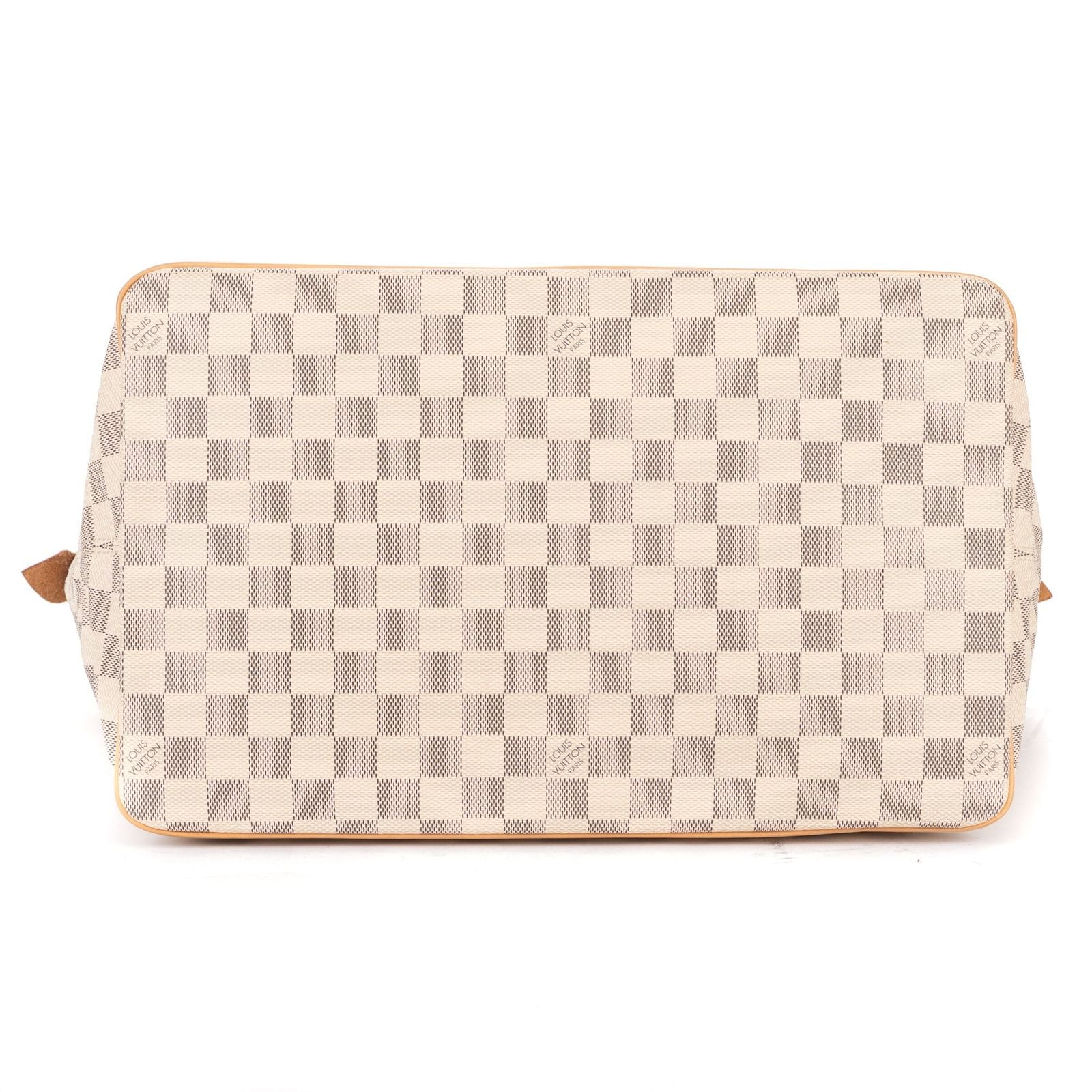 Louis Vuitton Saleya Ivory Damier Azur Messenger — view 6
