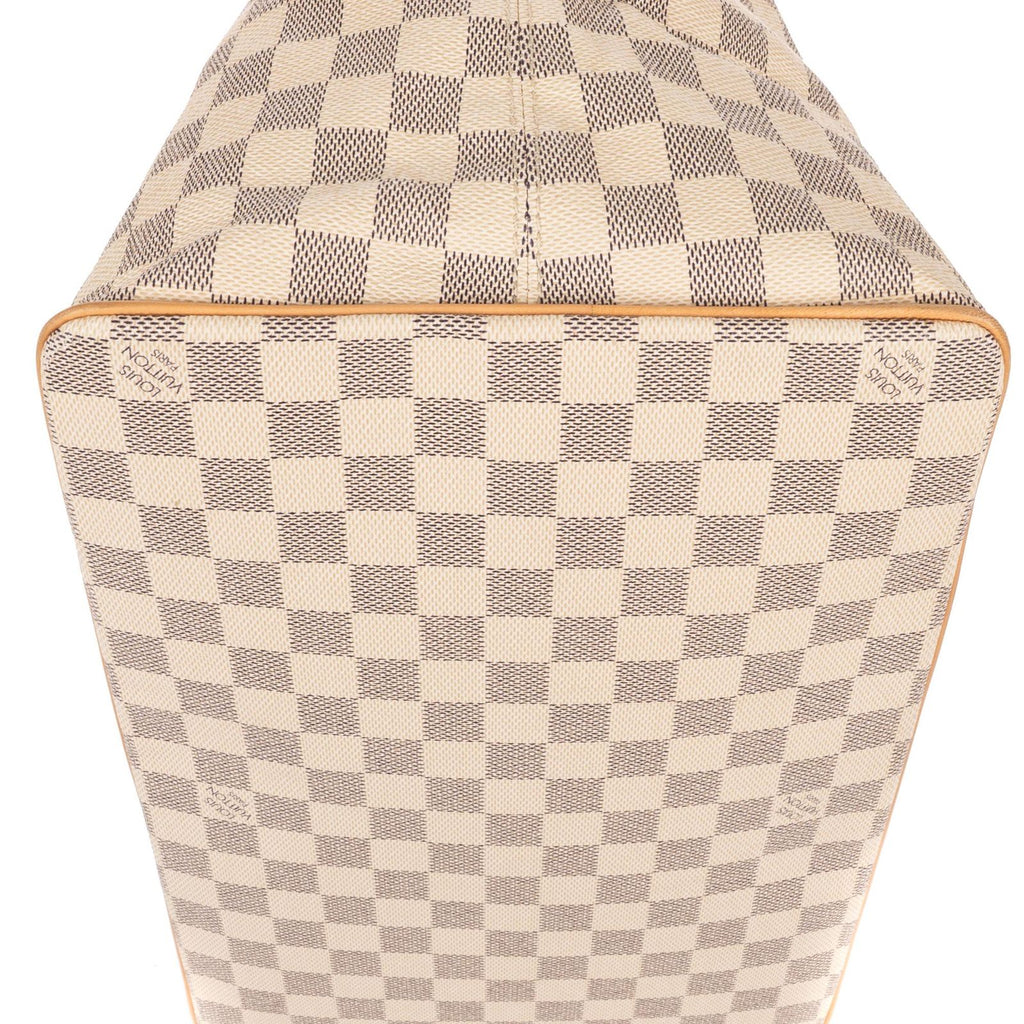 Louis Vuitton Saleya Ivory Damier Azur Messenger — view 7