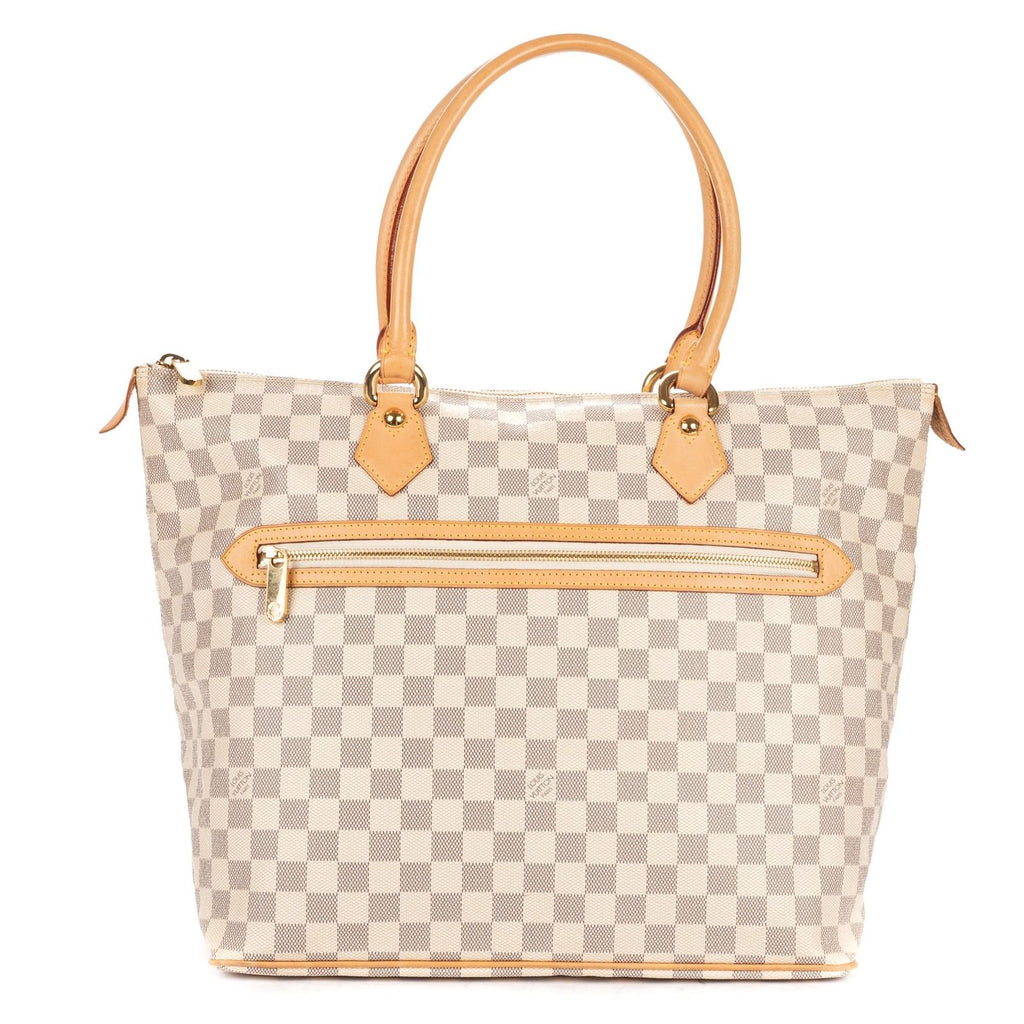 Louis Vuitton Saleya Ivory Damier Azur Messenger