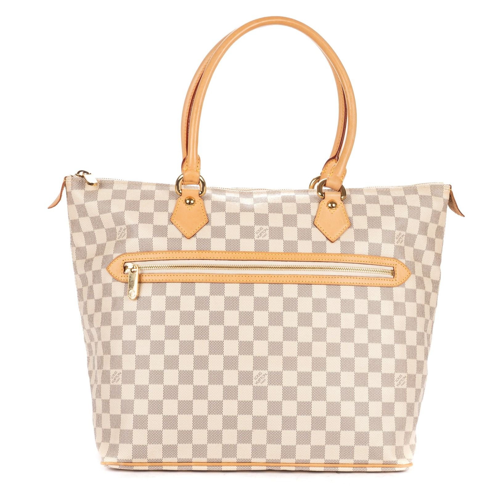 Louis Vuitton Saleya Ivory Damier Azur Messenger