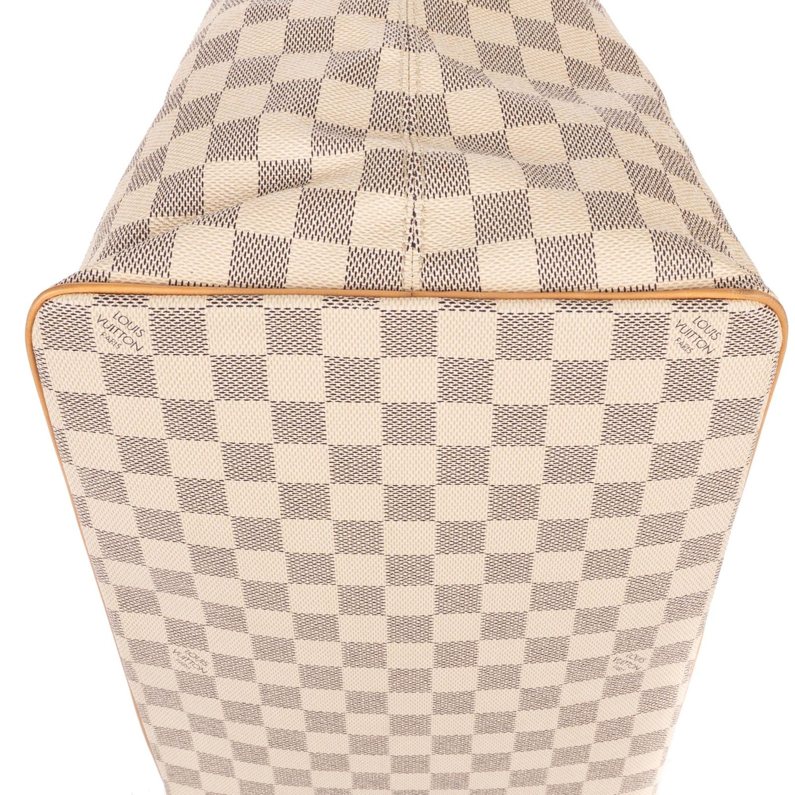 Louis Vuitton Saleya Ivory Damier Azur Messenger — view 8