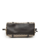 Gucci GG Charm Top Handle Beige Brown Crystal Canvas — view 6