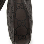 Gucci Shoulder Hobo Dark Brown GG Nylon Canvas — view 7