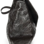 Gucci Large Flap Messenger Dark Brown Guccissima — view 7