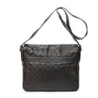Gucci Large Flap Messenger Dark Brown Guccissima — view 5