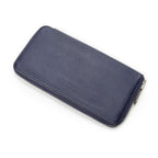 Hermes Azap Silk'in Classique Long Walletblue Saphir Epsom Leather